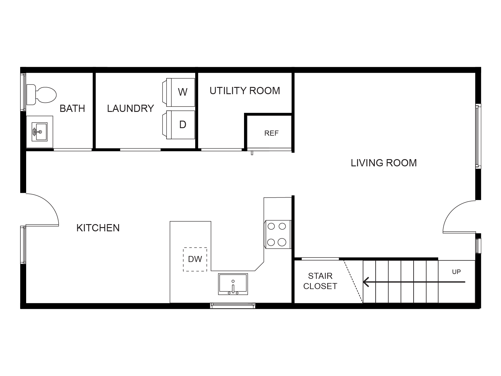 3 Bed / 2 Bath - Floor 1 | Woodside Creek Village