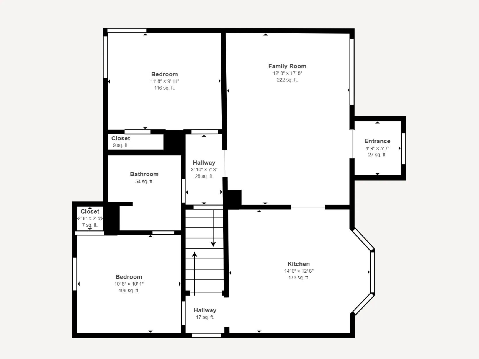 5 Bedroom Main Floor - Floor Plan